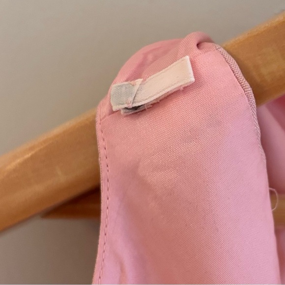 Classic Ann Taylor Blush Pink Silk Sheath Dress - Picture 5 of 7